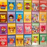 Мультяшная игрушка, конструктор для детского сада для школьников, «сделай сам», подарок на день рождения