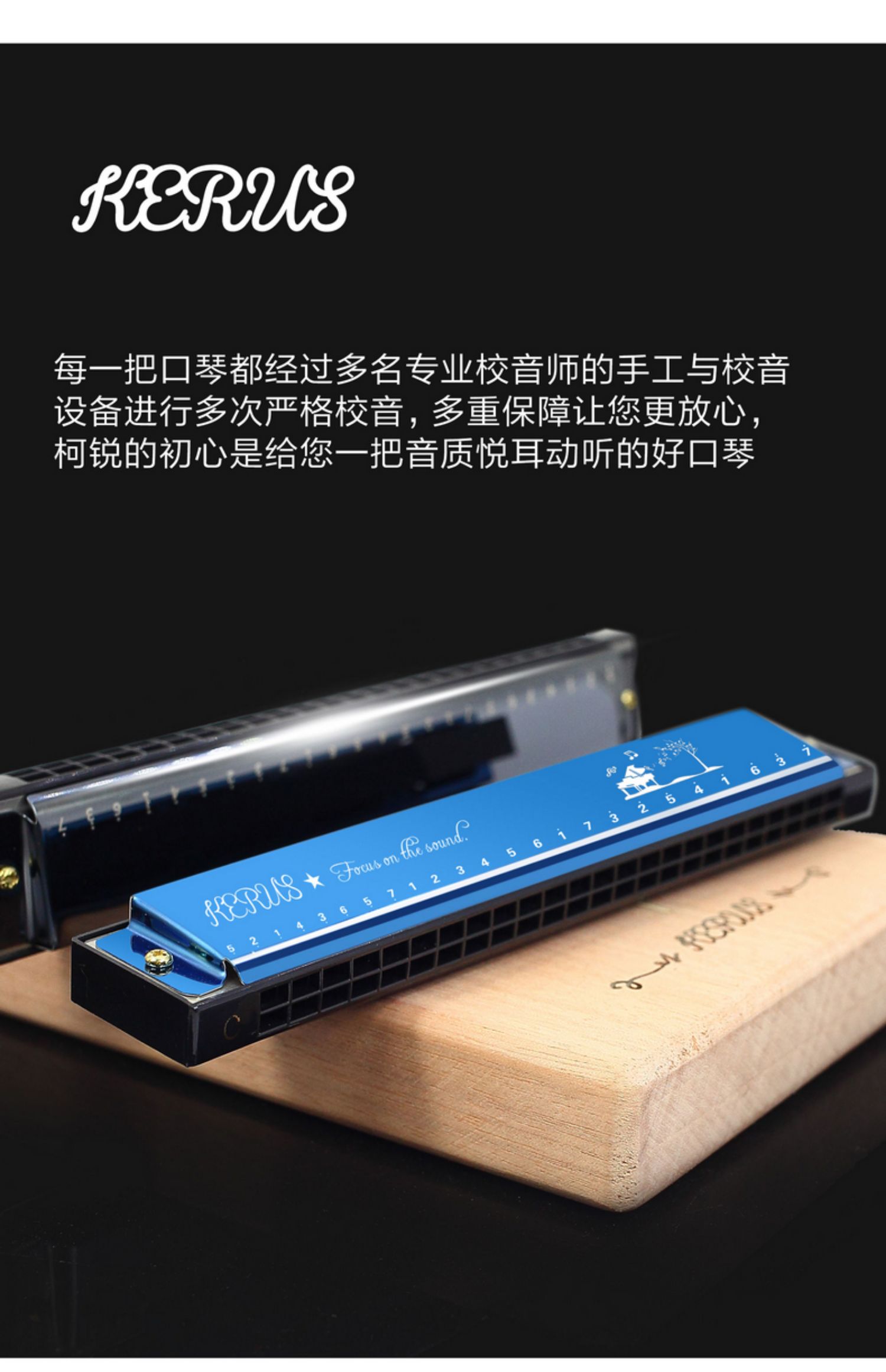 Ke Rui chuyên nghiệp hòa tấu 24 lỗ c giai điệu piano nâng cao chơi người mới bắt đầu người lớn trẻ em nhạc cụ kèn - Nhạc cụ phương Tây đàn classic guitar