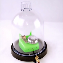 02016 exhaust plate with vacuum Hood electric bell electric bell Vaseline Primary School physics acoustic experimental equipment teaching instrument