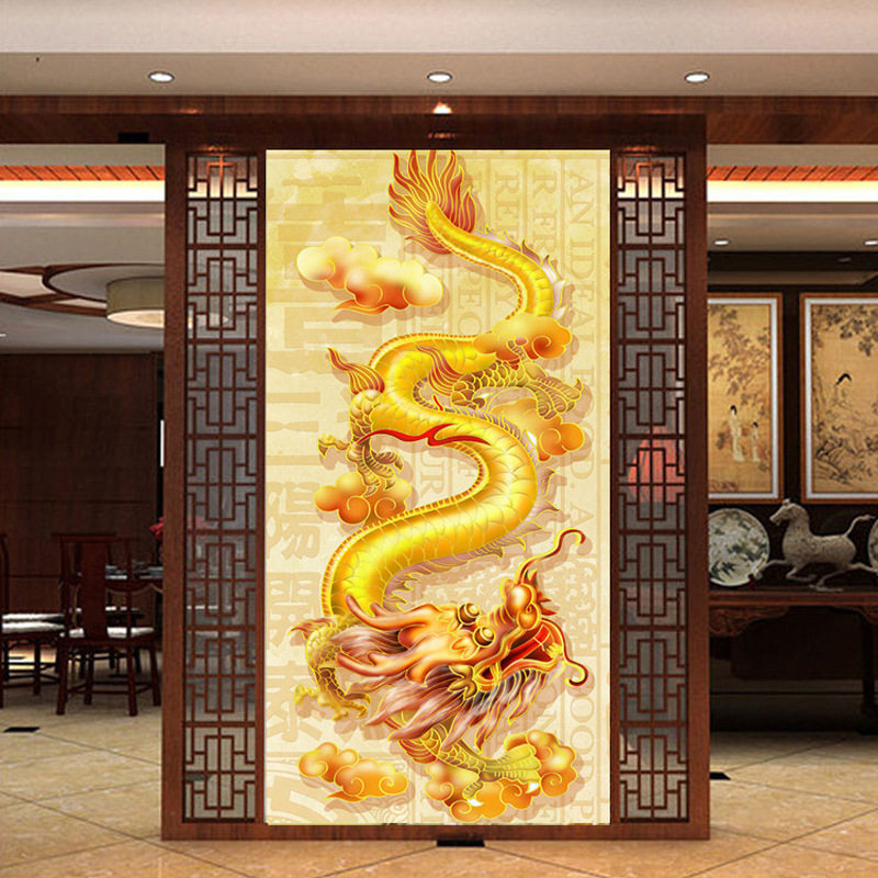 Buy Diamond painting full drilling parlour new Xuan Guan Chinese wind
