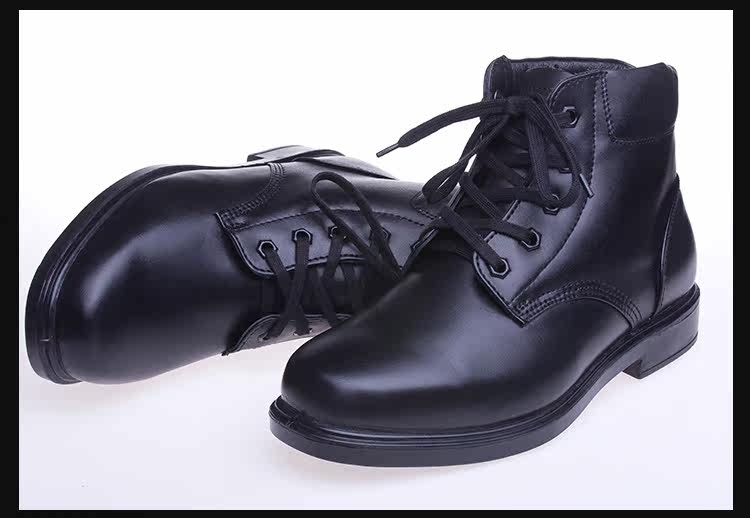 Bottes militaires en cuir - chaud - Ref 1399121 Image 16