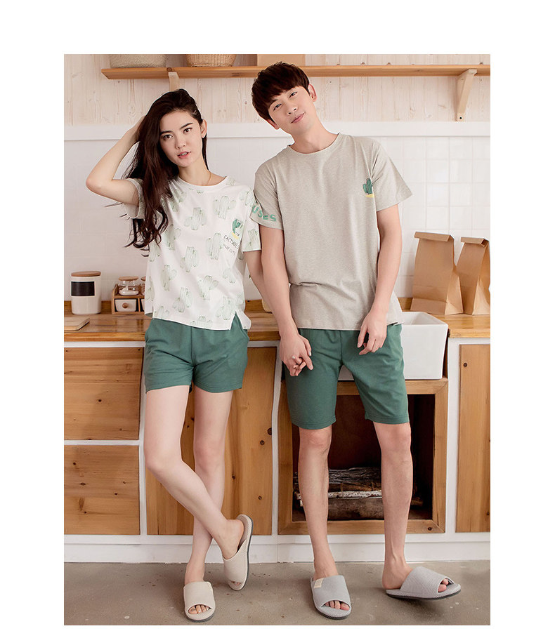 Pyjama mixte en Coton à manche courte - Ref 3006064 Image 15