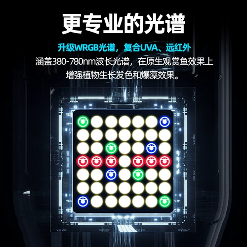 Аквариум, светодиодный потолочный светильник, водные растения, комфортный световой спектр