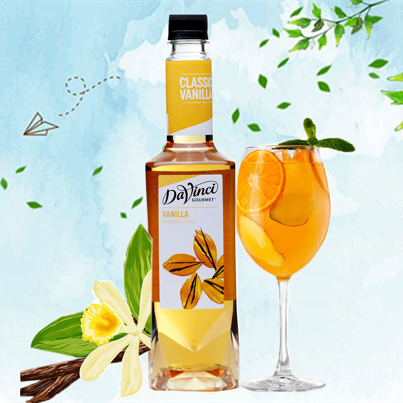 DVG Davensi Fruity DAVINCI Davensi Vanilla Flavor Syrup Fruit Dew 750ml Send head