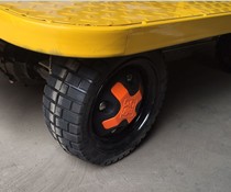 8-inch solid tire diameter 24 cm trolley solid tire abrasion-proof tire