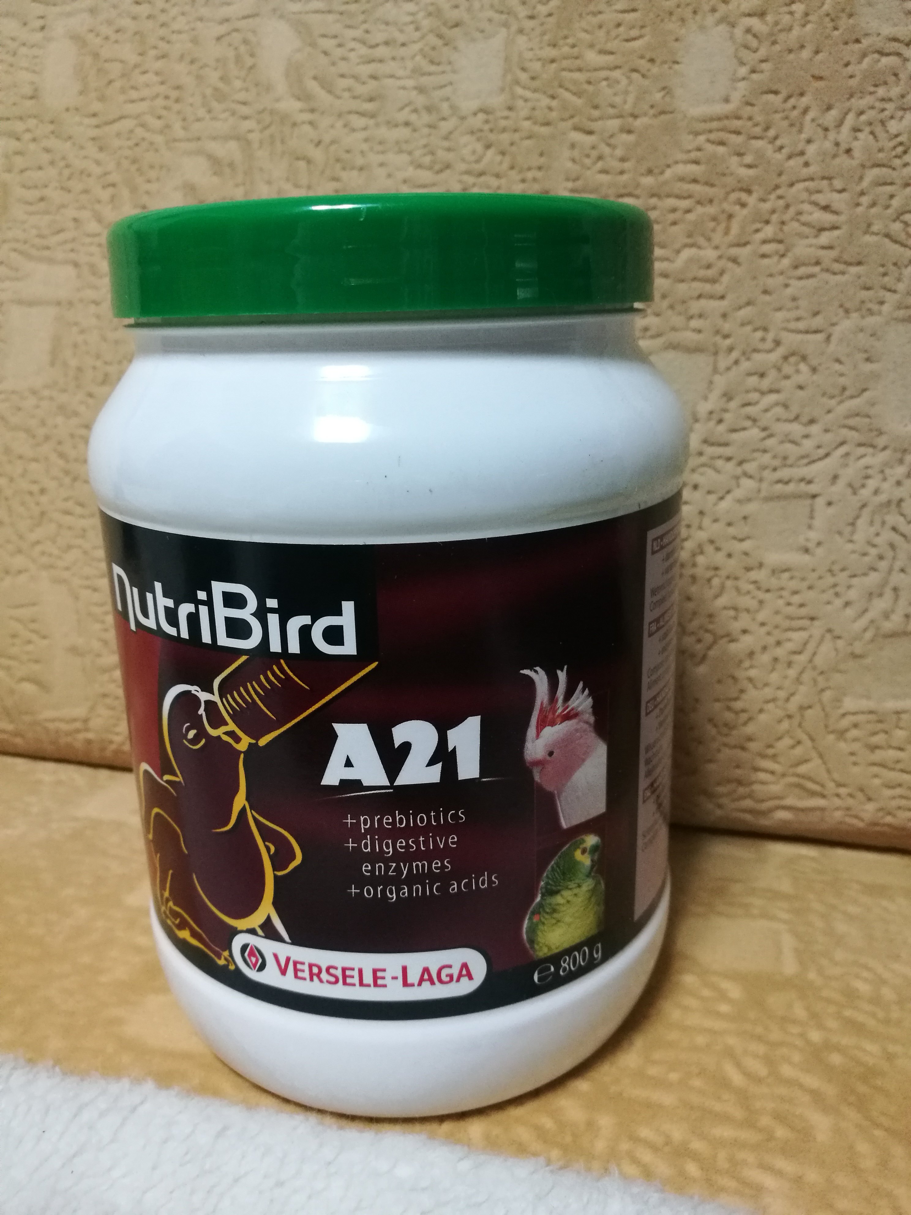 Belgian Versell parrot baby milk powder chick milk powder A21 milk powder 800g