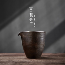 Handmade Thin tire male Cup gilt glazed male Cup Tea Sea ceramic Japanese tea divider kung fu tea set accessories large