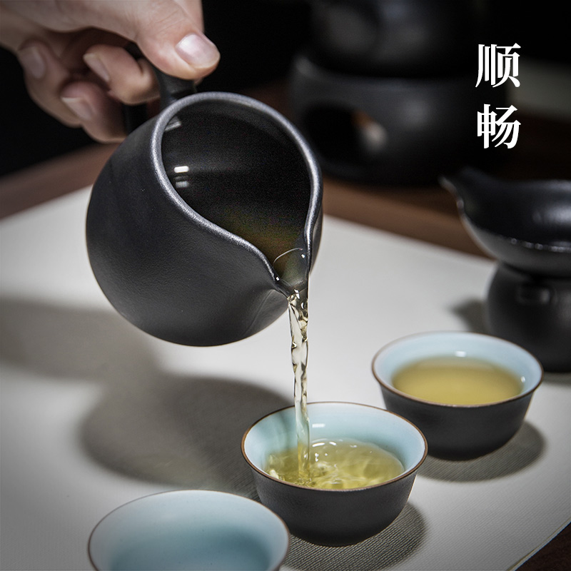 Black pottery and hall fair keller heat points more device and a cup of tea cup kung fu tea tea tea