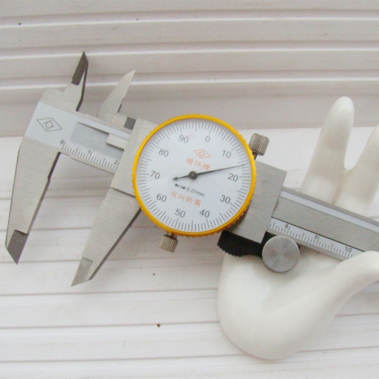 Jingjiang calipers with watch 0-150 200 300 500 resolution 0 01 0 02 Prism Ring - Taobao