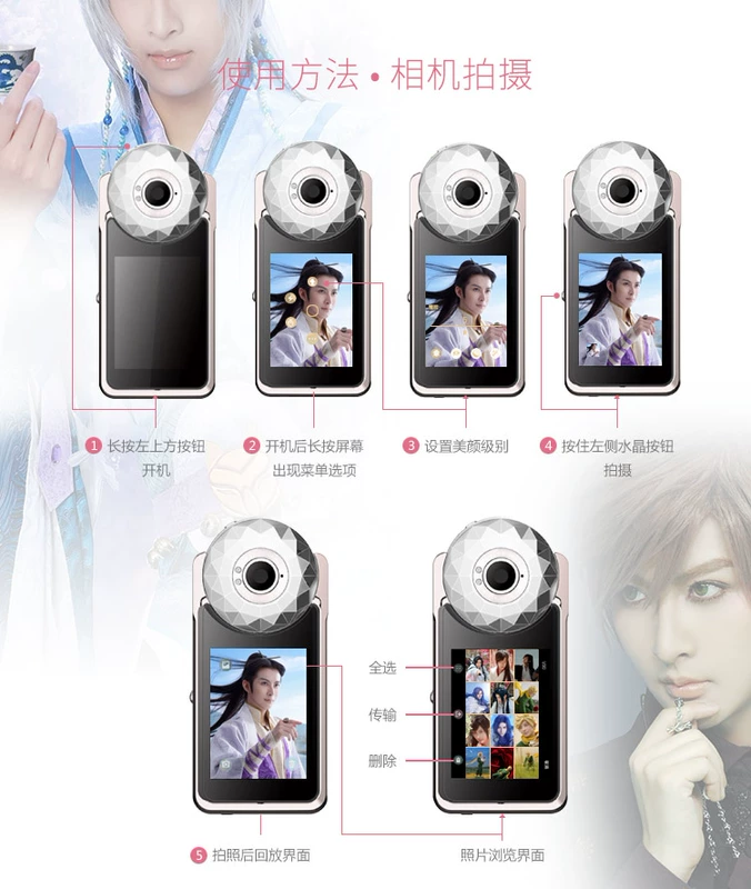 Dooraa / Dora Black Day Edition Phiên bản Giáng sinh Selfie Artifact Beauty Camera kỹ thuật số HD Trang chủ - Máy ảnh kĩ thuật số