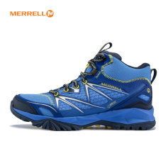 трекинговые кроссовки merrell迈乐女鞋 gore-tex透气户外轻装徒步登山鞋防滑耐磨j35438