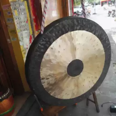 Opening the road Gong Wen Gong pattern Gong short side Gong opening gong warning gong bronze old gong sound copper gong drum instrument