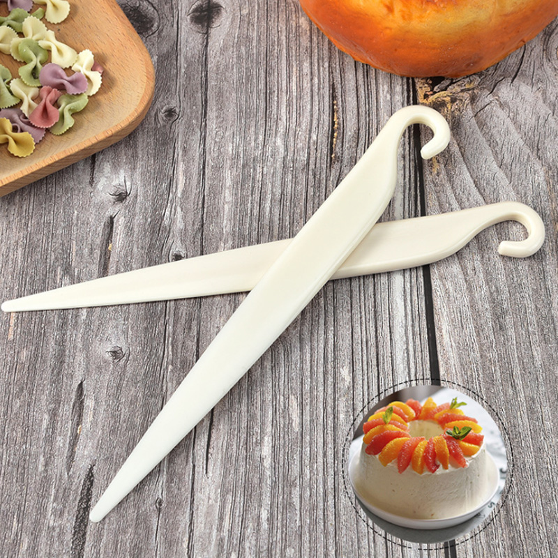 Baking tool plastic demoulding knife scraper cream spatula mixing rod Qifeng cake with no damage to the mold