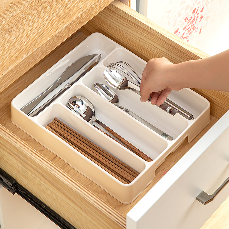 Kitchen Drawer Divider Cutlery Storage Box Household Cabinet Built-In Compartment Knife Fork Chopstick Organizer Kitchenware Storage Kitchen Drawer Divider Cutlery Storage Box Household Cabinet Built-In Compartment Knife Fork Chopstick Organizer Kitchenware Storage