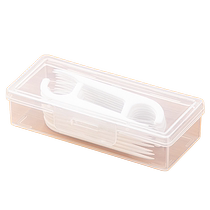 牙线收纳盒便携式随身迷你出牙签盒超细创意牙线棒盒子剔牙线筒罐
