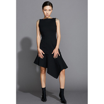  As soon as possible SHAPE Wang Xiaos private clothes spring and summer sleeveless fishtail dress medium-length waist thin temperament long skirt