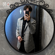 Bishe Net red casual plaid suit jacket men Korean version of the trend American retro ins men