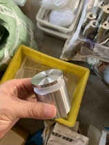 Side-mounted glass curtain wall rain tower stair handrail 304 stainless steel accessories adapter base connecting glass clip 12mm