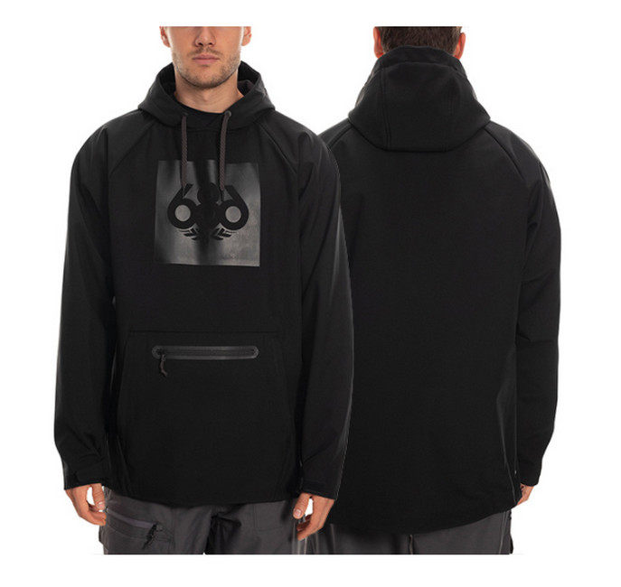 (NNN) 2021 686 WATERPROOF Hoody ski clothes waterproof and warm black hat shirts