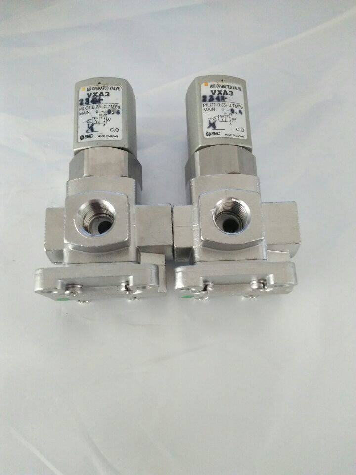 Original fit SMC stainless steel gas control valve VXA3 234M VXA3 244V VXA2 120M Used spot