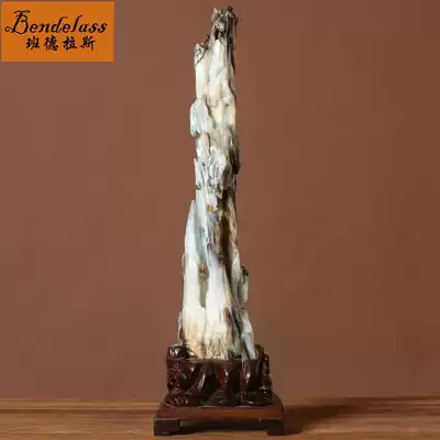 Banderas Myanmar tree jade ornaments home accessories natural blue water large floor office decoration