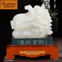 Banderras Jade Cabbage Pendulum Pieces Home Living Room Feng Shui Strokes of the shop Shops Gifts Customizable