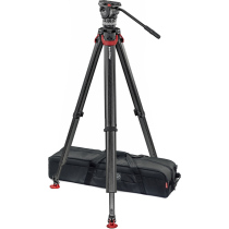 Sanda flowtech 75 FSB-8 hydraulic camera shooting bird carbon fiber tripod gimbal set