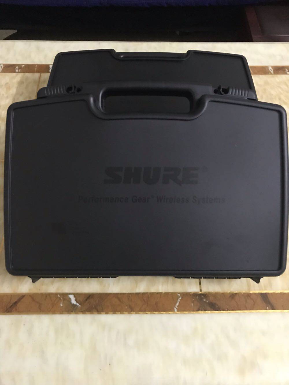 Shure PGX4 PGX24 one drag one wireless microphone packaging box microphone PG58 plastic suitcase