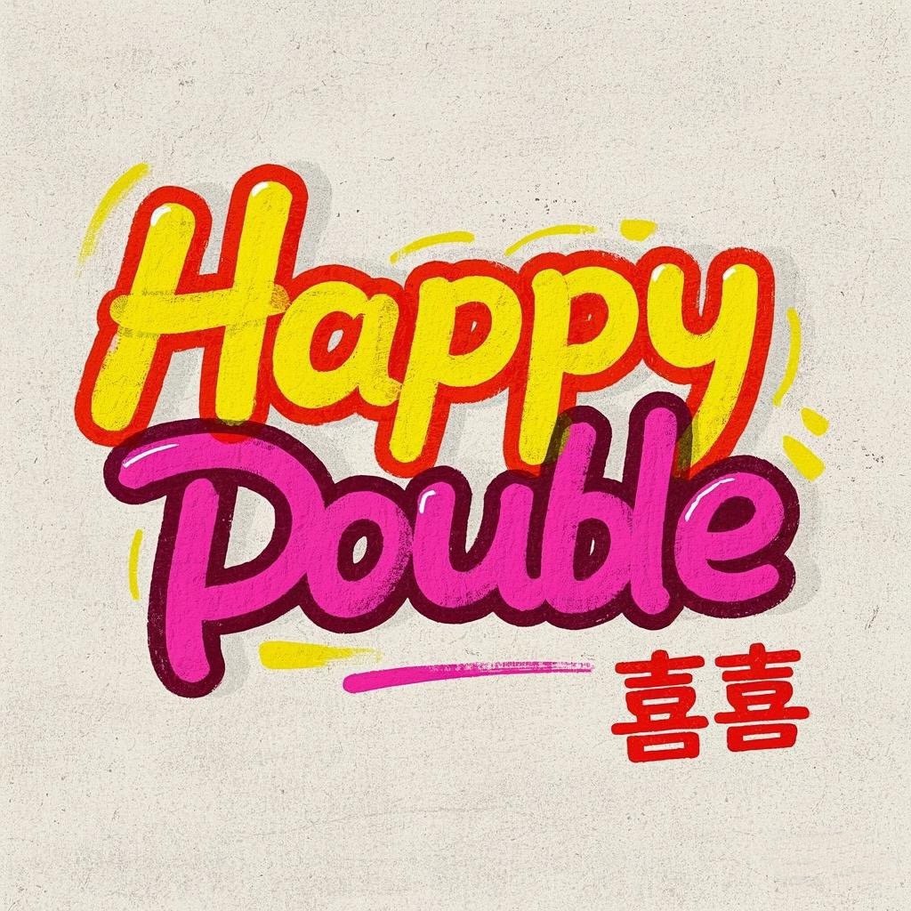 HappyDouble喜喜客制化的LOGO