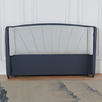 2023 New Bed Headboard Soft Bag Silicone Leather Technology to customize Nordic Simple Landing Bed Head Sheet