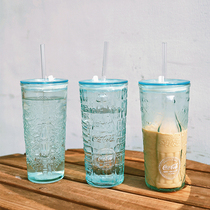 Spain VSM Coca - Cola Environmental Protection Glass Cup - Letter Europa Storage Can Dessert Bowl Direct Cup
