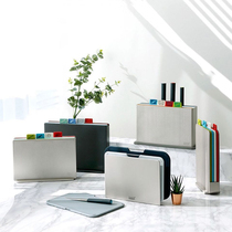 British Joseph imported knife cutting board set Healthy antibacterial plastic classification cutting baby food chopping board