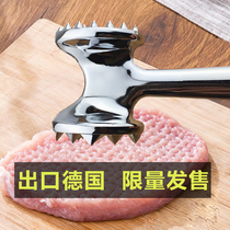 German double-sided pine meat hammer beef steak hammer pork chop tendon breaker tender meat needle household meat hammer tool