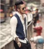 [Đặc biệt hàng ngày] Áo vest bằng vải cotton và vải lanh mùa hè mỏng mỏng giản dị nghệ thuật áo vest nam - Áo vest cotton các kiểu áo ghi lê nam Áo vest cotton