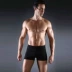 Quần short boxer 2016 mới màu đen Quần short boxer Thời trang nam áo tắm Quần bơi nam quần short bơi nam Nam bơi đầm
