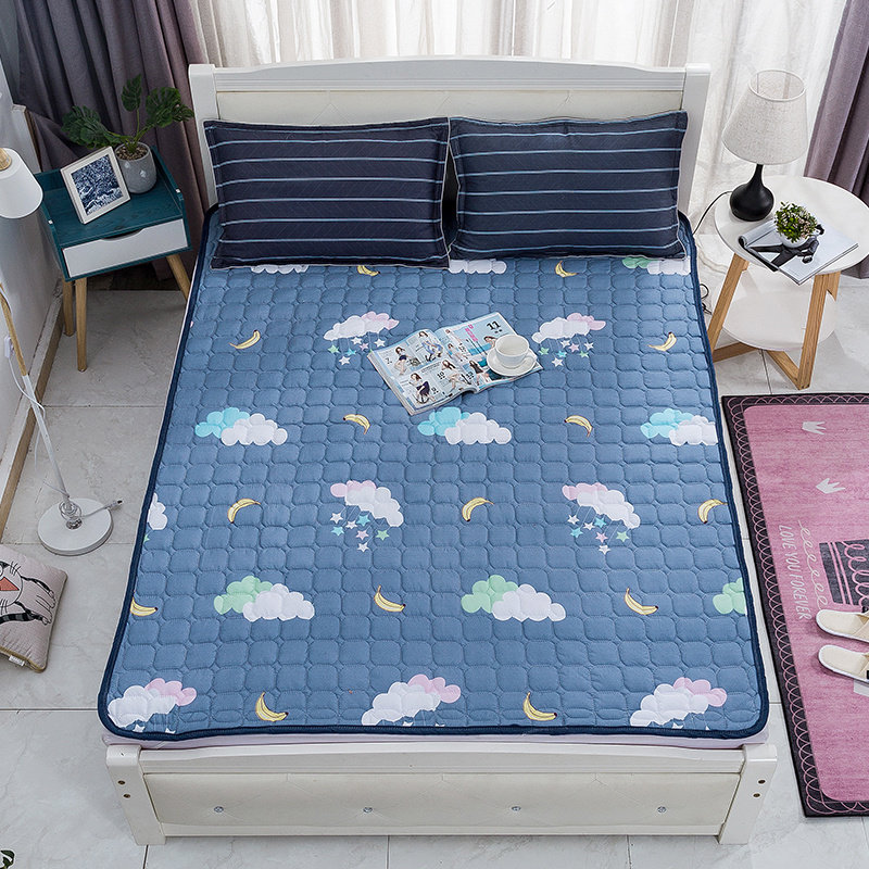 Thin mattress home double bed 1 5 meters summer soft cushion foldable washable student dormitory single mattress