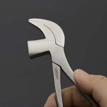 Birds Mouth Pliers Stainless Steel Labab Waist Top Shoes Curved Mouth Pliers Chrome Steel Material Not Easily Rusted Shoemaking Tools