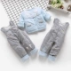 Ngay cả vườn mới bé yếm cotton phù hợp với bé mùa đông cotton ấm áp chàng trai và cô gái ra ngoài quần lót bé trai