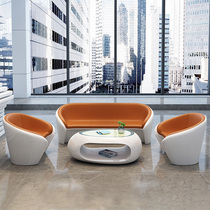 Conference sofa sales office leisure area reception sofa hotel guest sofa creative sofa coffee table combination