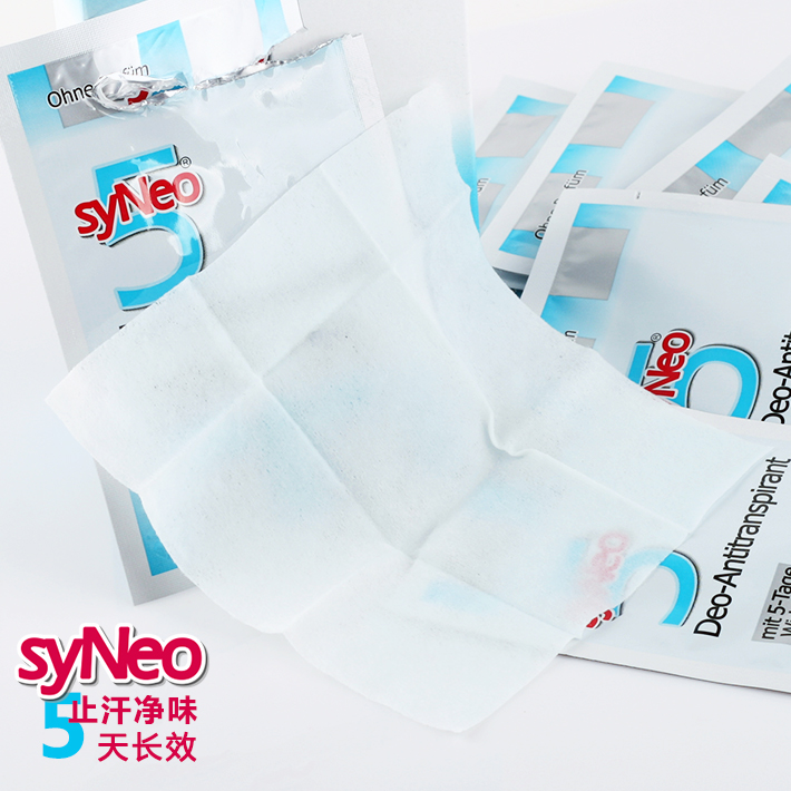 (Wet wipes x 2 pieces) syNeo Germany imports antiperspirant dew to remove body odor, write-free, martial arts dance is pressure-transparent