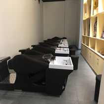 Barber shop beauty salon Chinese style Thai shampoo bed high-end net red hair salon Flushing bed Rette shampoo bed
