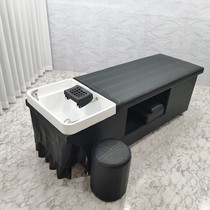 Barber shop shampoo bed new Thai style full lying flat flat beauty salon massage head therapy