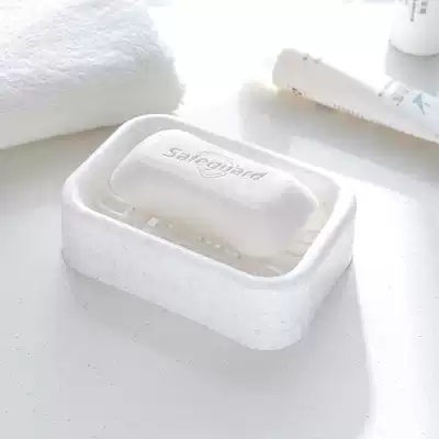 Drain fat soap box household Nordic creative large perfume rack without lid Plastic simple European-style double-layer incense box