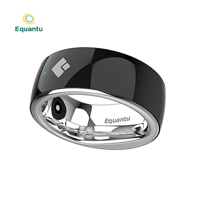 High-Quality Quantu Counting Ring, Vibration Reminder at the Designated Time, Qb708 Portable and Lightweight Smart Ring