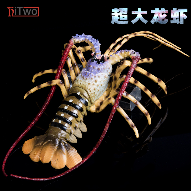 Simulated Marine Animal Model Large Australian Lobster Boston Lobster Big Green Lobster Kidsren's Toy Educational Gift