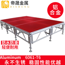 Aluminum alloy stage shelf lifting large outdoor performance activities Leia stage plate truss assembly assembly Mobile