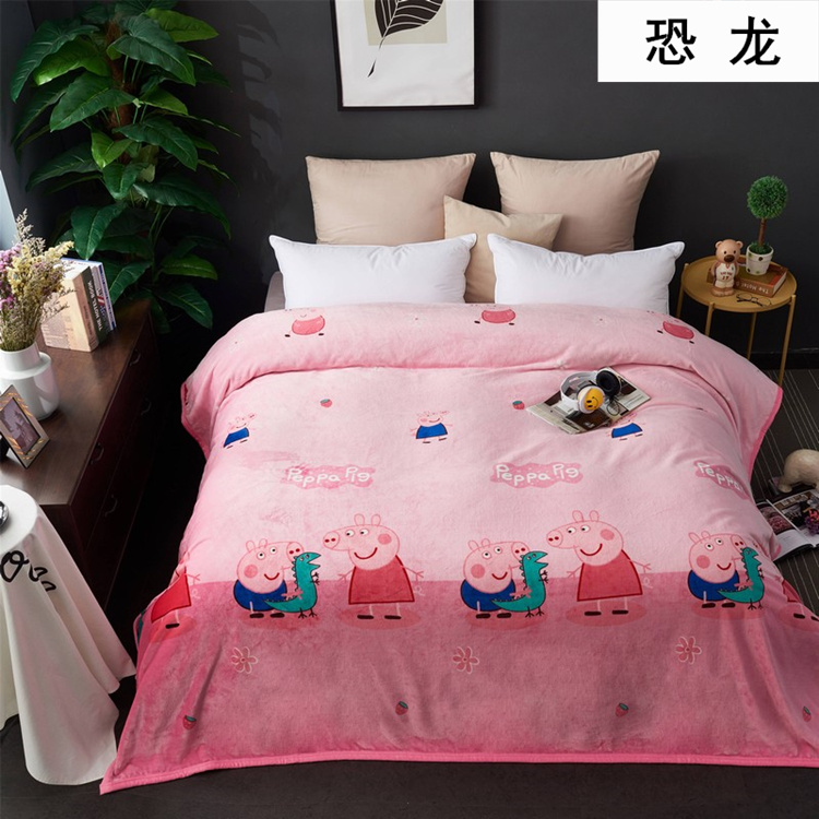 Cộng với nhung dày lông cừu san hô tấm đơn mảnh đôi flannel pad đơn sang trọng mùa đông sinh viên độc thân chăn thảm chân giường