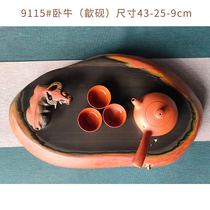 Source Rhyme Natural wood Ink Stone Trays Hand Sculpted Home Used with Courtesy Tea Terrace Tea Sea Big Number Drain Kung Fu Tea Furniture