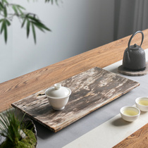 Source Rhyme Wood Fossil Home Tea Tray Tea Tray Tea Tonatural Whole Block Original Stone Utilita Stone Utilita Tea Suit Tray Tea Sea