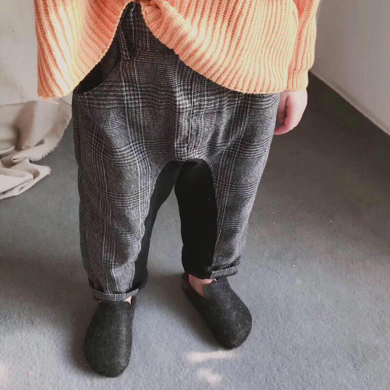 Jo Bao House Spring and Autumn New Boys and Girls Pizza Groups Children's Japanese Style Jean